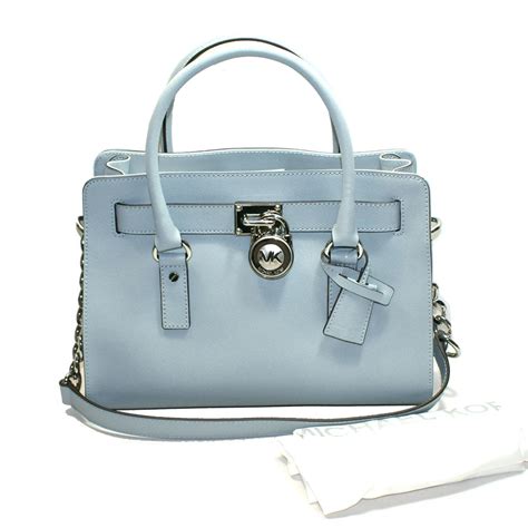 dusty blue michael kors hamilton|michael kors hamilton leather.